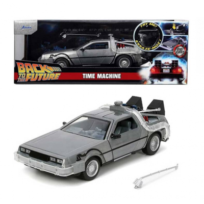 Modellino Back to The Future DeLorean Time Machine Die cast 1:24 Jada Toys