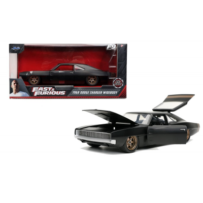 Modellino Fast & Furious Dom Toretto 1968 Dodge Charger 1:24 Scale Jada Toys