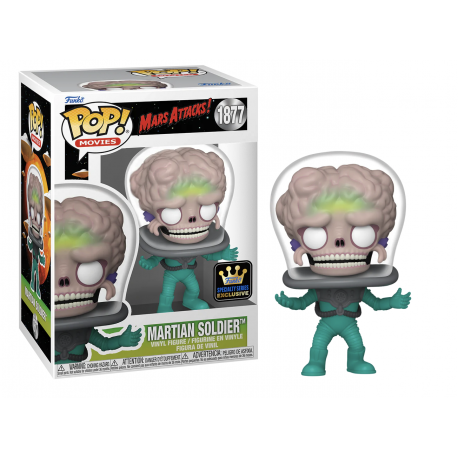 Mars Attacks - Alien Martian Soldier Pop! Funko movies vinyl figure n° 1877