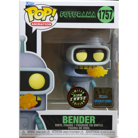 Futurama Bender with beer Pop! Funko Limited Chase vinyl figure n° 1757