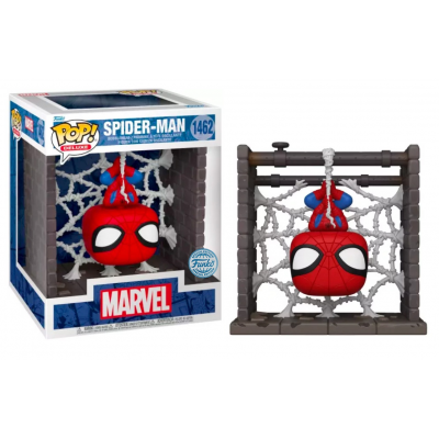 Spider-Man (Webbed) Pop! Funko Marvel deluxe special ed. vinyl figure n° 1462