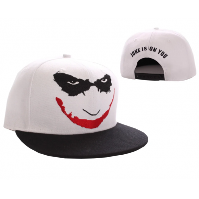 Cappello Batman The Dark Knight Joker is on You Black & white Cap Hat ufficiale