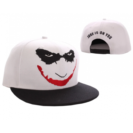 Cappello Batman The Dark Knight Joker is on You Black & white Cap Hat ufficiale