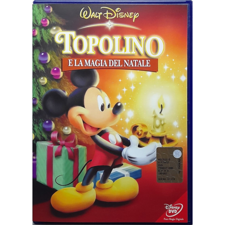 Dvd Topolino e la magia del Natale - Walt Disney 1994 Usato