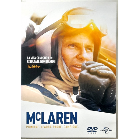 Dvd McLaren di Roger Donaldson 2017 Usato