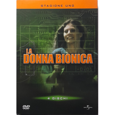 Dvd La Donna Bionica - prima stagione 1 cofanetto 4 dischi 1976 Usato