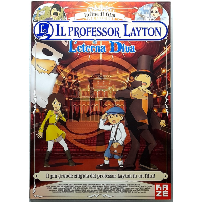 Dvd Il Professor Layton e l'eterna Diva - il film ed. Kaze 2009 Usato