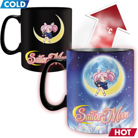 Tazza termosensibile Sailor Moon - Sailor & Chibi Heat Change Mug 460ml ABYstyle