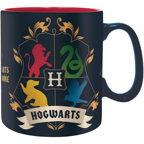 Tazza in ceramica Harry Potter Houses emblems Mug 460ml ABYstyle
