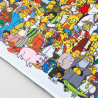 Mouse Pad The Simpsons characters flexible mousepad XL 80x35 cm Grupo Erik