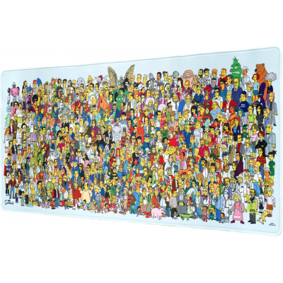 Mouse Pad The Simpsons characters flexible mousepad XL 80x35 cm Grupo Erik