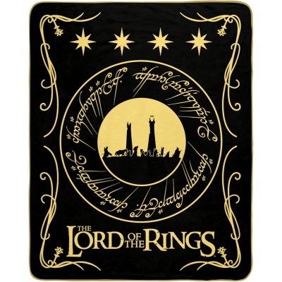 Coperta Lord of the Rings Compagnia dell'Anello blanket plaid 150x120cm ABYstyle