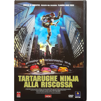 Dvd Tartarughe Ninja alla riscossa di Steve Barron 1990 Usato