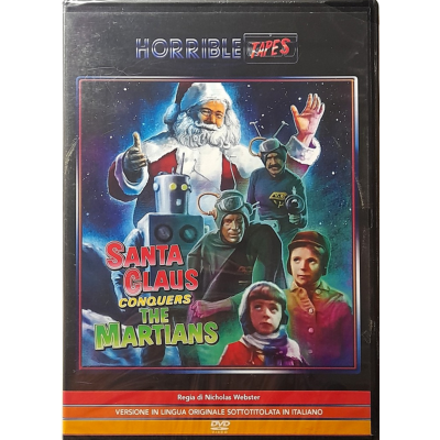 Dvd Santa Claus Conquers the Martians - collana Horrible Tapes 1964 Nuovo