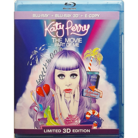 Blu-ray Katy Perry - The Movie - Part of Me 3D - Limited Edition 2012 Usato