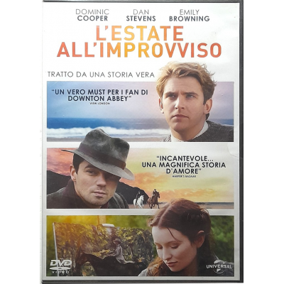 Dvd L'Estate all'improvviso con Dominic Cooper 2013 Nuovo
