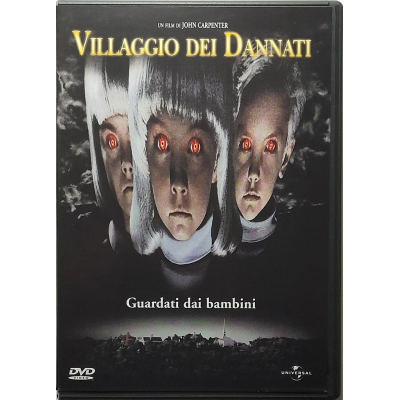Dvd Villaggio dei dannati di John Carpenter 1995 Usato