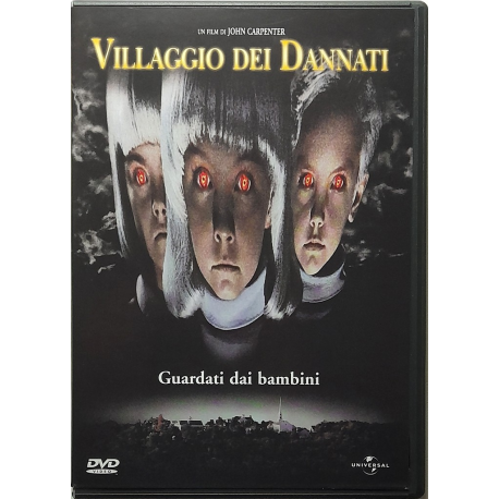 Dvd Villaggio dei dannati di John Carpenter 1995 Usato