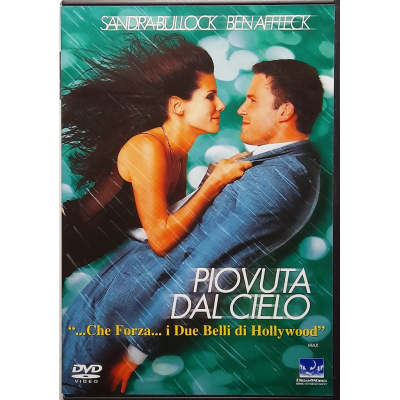 Dvd Piovuta dal Cielo con Ben Affleck e Sandra Bullock 1999 Usato