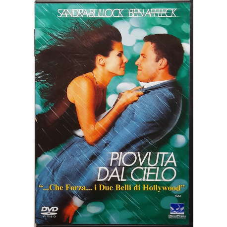 Dvd Piovuta dal Cielo con Ben Affleck e Sandra Bullock 1999 Usato