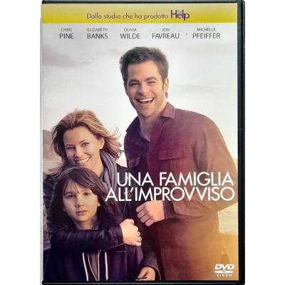 Dvd Una famiglia all'improvviso con Chris Pine 2012 Usato