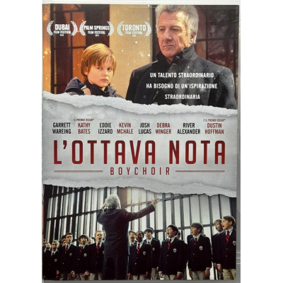 Dvd L'ottava nota - Boychoir con Dustin Hoffman 2014 Usato