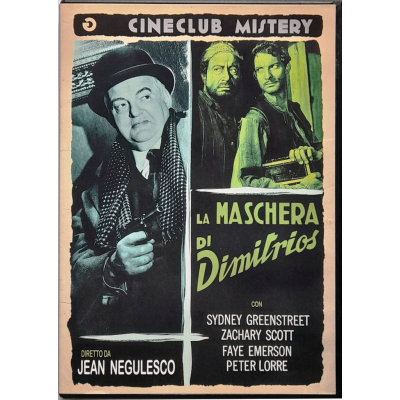 Dvd La maschera di Dimitrios (Cineclub Mistery) di Jean Negulesco 1944 Usato