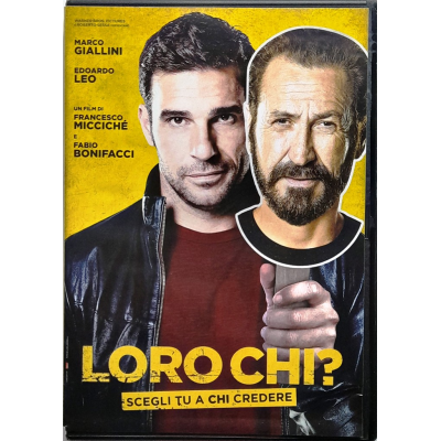 Dvd Loro chi? con Marco Giallini e Edoardo Leo 2015 Usato