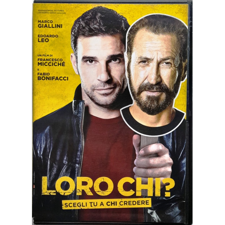 Dvd Loro chi? con Marco Giallini e Edoardo Leo 2015 Usato