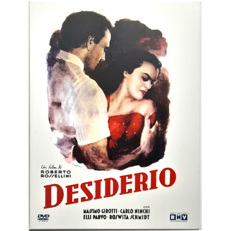 Dvd Desiderio - ed. slim digipack di Roberto Rossellini 1945 Usato