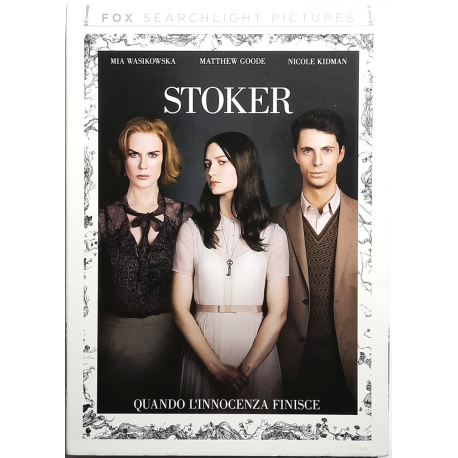 Dvd Stoker - ed. slipcase con Nicole Kidman 2013 Usato