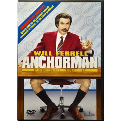 Dvd Anchorman - La leggenda di Ron Burgundy con Will Ferrell 2004 Usato