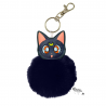 Portachiavi peluche Sailor Moon Luna cat Plush Keychain 10cm ABYstyle
