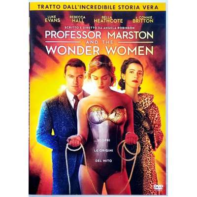 Dvd Professor Marston and the Wonder Women con Luke Evans 2017 Usato
