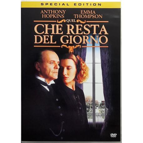 Dvd Quel che resta del giorno - Special edition di James Ivory 1993 Usato