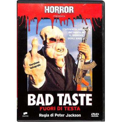 Dvd Bad Taste - Fuori di testa di Peter Jackson 1987 Usato editoriale