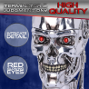 Contenitore in resina Terminator 2 Judgment day T-800 3D Head Storage box 21cm