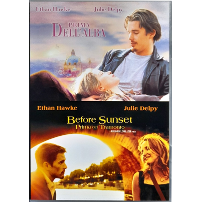 Dvd Prima dell'alba + Before Sunset - Prima del Tramonto - ed. 2 dischi Usato