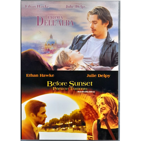 Dvd Prima dell'alba + Before Sunset - Prima del Tramonto - ed. 2 dischi Usato