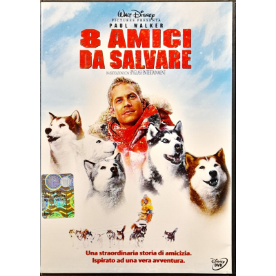 Dvd 8 amici da salvare con Paul Walker 2005 Usato
