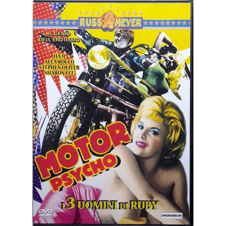 Dvd Motor Psycho di Russ Meyer 1965 Usato