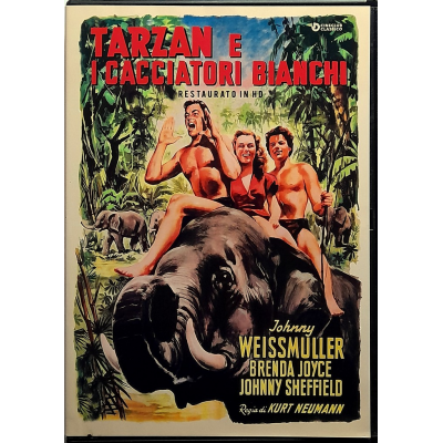 Dvd Tarzan e i cacciatori bianchi - Restaurato HD (Cineclub Classico) 1947 Usato