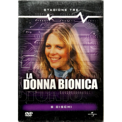 Dvd La Donna Bionica - terza stagione 3 cofanetto 6 dischi 1978 Nuovo
