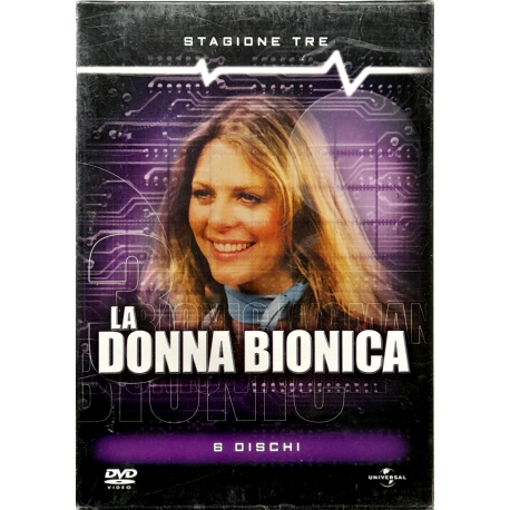 Dvd La Donna Bionica - terza stagione 3 cofanetto 6 dischi 1978 Nuovo
