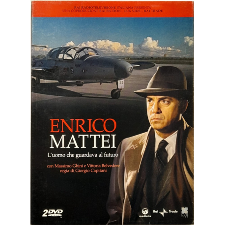 Dvd Enrico Mattei - L'uomo che guardava il futuro - ed. slipcase 2 dischi Usato