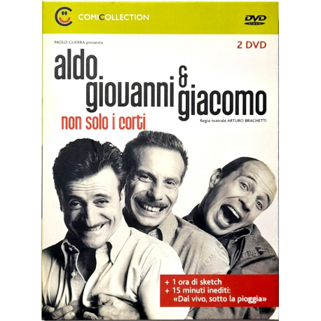 Dvd Aldo Giovanni e Giacomo - Non solo i corti - ed. 2 dischi 1996 Usato