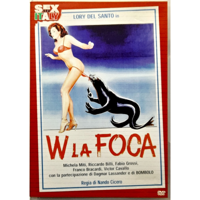 Dvd W la foca con Lory Del Santo 1981 Usato