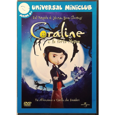 Dvd Coraline e la Porta Magica di Henry Selick 2009 Usato
