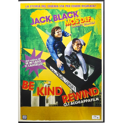 Dvd Be Kind Rewind - Gli Acchiappafilm con Jack Black 2008 Usato