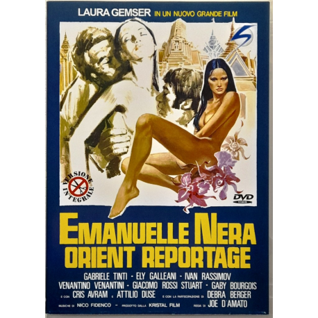 Dvd Emanuelle Nera Orient Reportage - versione integrale 1976 Usato